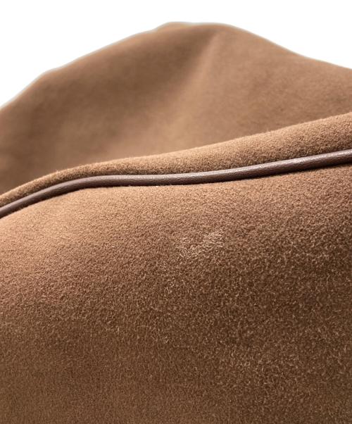 SITA PARANTICA（シータパランティカ）sita parantica (シータパランティカ) BORDER BOSTON BAG ブラウンの古着・服飾アイテム