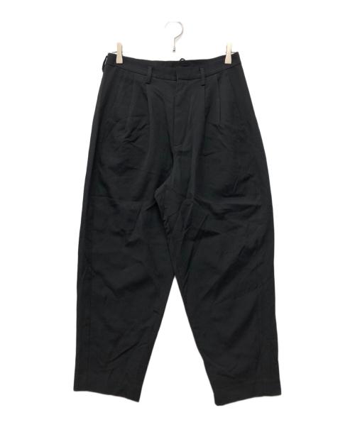 Dulcamara（ドゥルカマラ）Dulcamara (ドゥルカマラ) よそいきオーバータックパンツ ブラック サイズ:1の古着・服飾アイテム