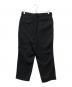 BLACK COMME des GARCONS (ブラックコムデギャルソン) ギャバパンツ ブラック サイズ:M：13000円