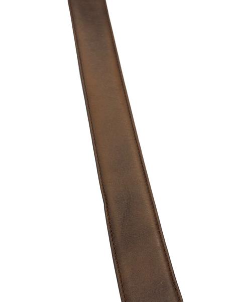 JOHN LOBB（ジョンロブ）JOHN LOBB (ジョンロブ) レザーベルト ブラウン サイズ:下記参照（95）の古着・服飾アイテム