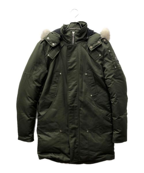MOOSE KNUCKLES（ムース ナックルズ）MOOSE KNUCKLES (ムース ナックルズ) STIRLING PARKA オリーブ サイズ:Lの古着・服飾アイテム