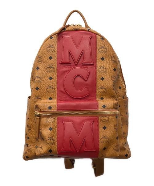 MCM（エムシーエム）MCM (エムシーエム) レザーリュック ベージュ サイズ:下記参照の古着・服飾アイテム