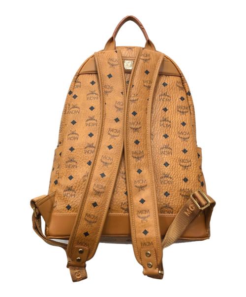 MCM（エムシーエム）MCM (エムシーエム) レザーリュック ベージュ サイズ:下記参照の古着・服飾アイテム