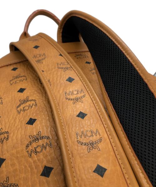 MCM（エムシーエム）MCM (エムシーエム) レザーリュック ベージュ サイズ:下記参照の古着・服飾アイテム