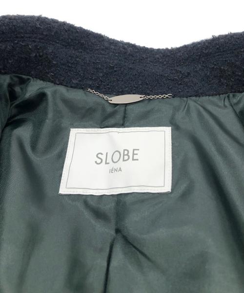 SLOBE IENA（スローブ イエナ）SLOBE IENA (スローブ イエナ) ダブルループビッグラペルショートコート ブラック サイズ:以下参照の古着・服飾アイテム