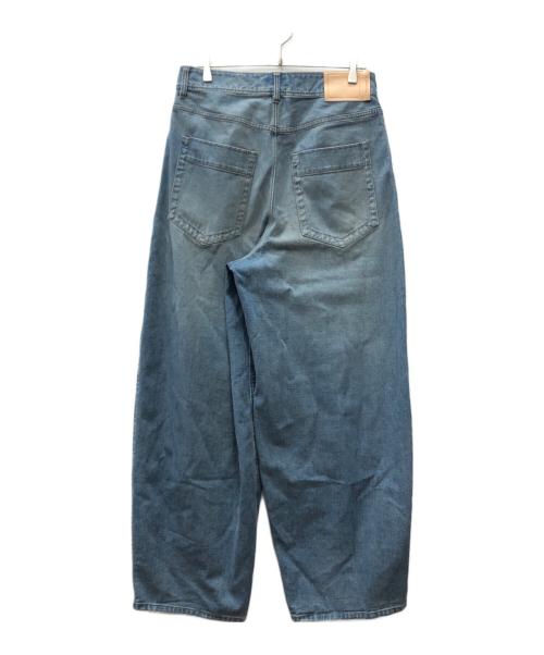 THE RERACS（ザ リラクス）THE RERACS (ザ リラクス) RERACS BARREL DENIM PANTS ブルー サイズ:46の古着・服飾アイテム