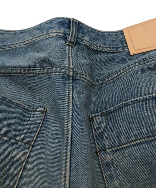 THE RERACS（ザ リラクス）THE RERACS (ザ リラクス) RERACS BARREL DENIM PANTS ブルー サイズ:46の古着・服飾アイテム