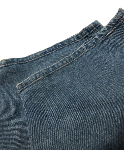 THE RERACS（ザ リラクス）THE RERACS (ザ リラクス) RERACS BARREL DENIM PANTS ブルー サイズ:46の古着・服飾アイテム