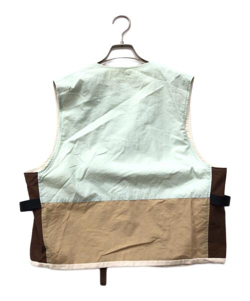 digawel（ディガウェル）digawel (ディガウェル) UNION (ユニオン) BETA VEST ブルー サイズ:Fの古着・服飾アイテム