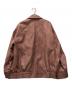 Lily Brown (リリーブラウン) ヴィンテージレザーブルゾン ピンク サイズ:以下参照：12000円