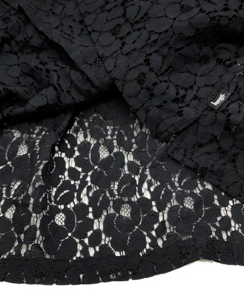 stussy（ステューシー）stussy (ステューシー) Floral Pattern Lace ブラック サイズ:XLの古着・服飾アイテム