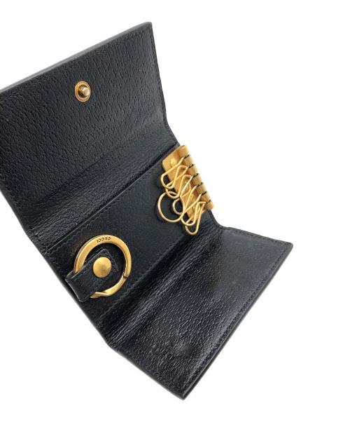 GUCCI（グッチ）GUCCI (グッチ) キーケース ブラック サイズ:下記参照の古着・服飾アイテム