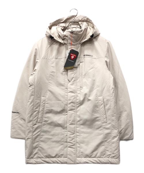 MERRELL（メレル）MERRELL (メレル) 中綿コート プリマロフトギンギジャンジャケット ホワイト サイズ:100 未使用品の古着・服飾アイテム