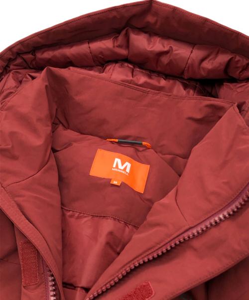 MERRELL（メレル）MERRELL (メレル) 中綿コート プリマロフトギンギジャンジャケット レッド サイズ:95 未使用品の古着・服飾アイテム