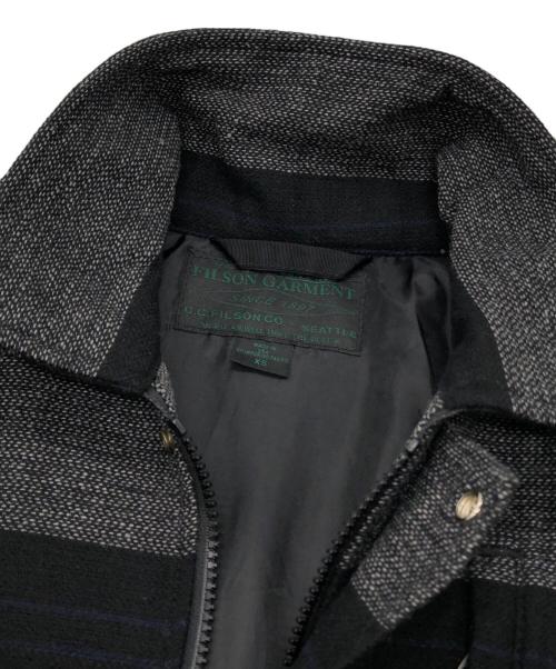 FILSON GARMENT（フィルソン ガーメント）FILSON GARMENT (フィルソン ガーメント) ウールジャケット ブラック サイズ:XSの古着・服飾アイテム