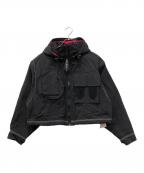DIESELディーゼル）の古着「ナイロンジャケット」｜ブラック