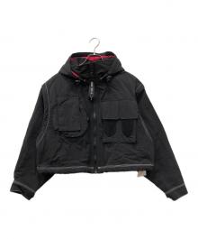 DIESEL（ディーゼル）の古着「ナイロンジャケット」｜ブラック