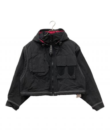 中古・古着通販】DIESEL (ディーゼル) ナイロンジャケット ブラック