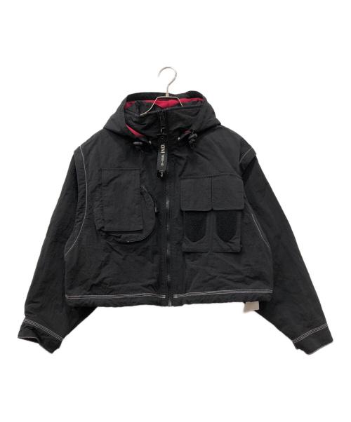 DIESEL（ディーゼル）DIESEL (ディーゼル) ナイロンジャケット ブラック サイズ:XSの古着・服飾アイテム