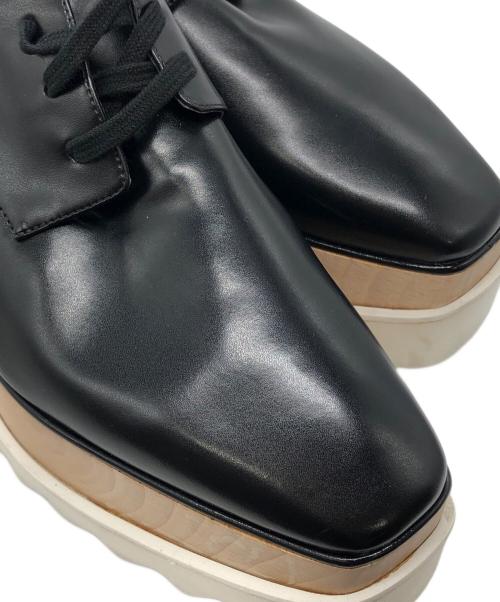 STELLA McCARTNEY（ステラマッカートニー）STELLA McCARTNEY (ステラマッカートニー) レースアップシューズ ブラック サイズ:38 1/2の古着・服飾アイテム