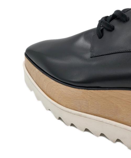 STELLA McCARTNEY（ステラマッカートニー）STELLA McCARTNEY (ステラマッカートニー) レースアップシューズ ブラック サイズ:38 1/2の古着・服飾アイテム