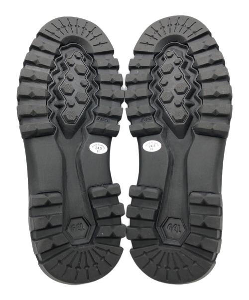 ASICS WALKING（アシックスウォーキング）ASICS WALKING (アシックスウォーキング) RUGGED CCローファー ブラック サイズ:24 1/2の古着・服飾アイテム