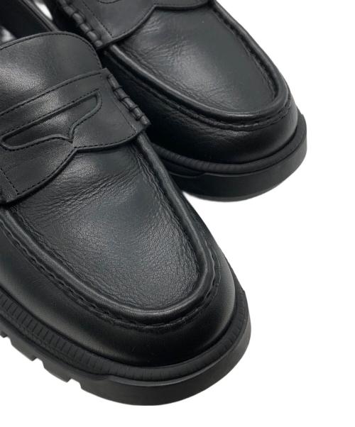 ASICS WALKING（アシックスウォーキング）ASICS WALKING (アシックスウォーキング) RUGGED CCローファー ブラック サイズ:24 1/2の古着・服飾アイテム