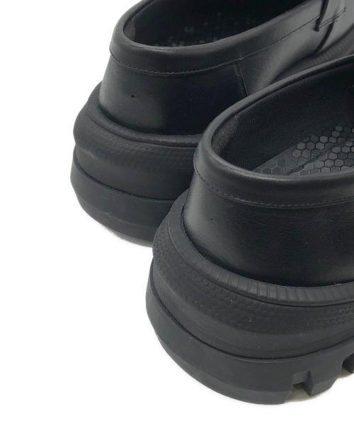 ASICS WALKING（アシックスウォーキング）ASICS WALKING (アシックスウォーキング) RUGGED CCローファー ブラック サイズ:24 1/2の古着・服飾アイテム