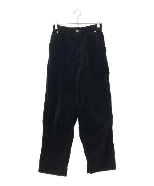 Oblada（オブラダ）Oblada (オブラダ) SKATER JEANS CORDUROY ブラック サイズ:Mの古着・服飾アイテム