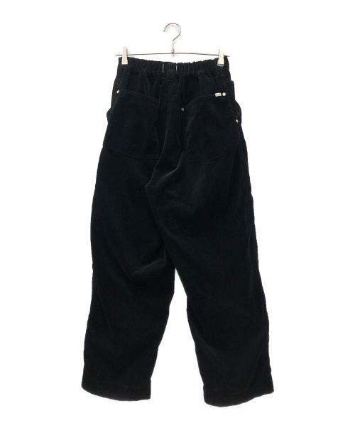 Oblada（オブラダ）Oblada (オブラダ) SKATER JEANS CORDUROY ブラック サイズ:Mの古着・服飾アイテム