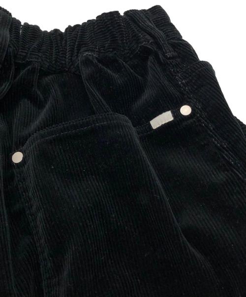Oblada（オブラダ）Oblada (オブラダ) SKATER JEANS CORDUROY ブラック サイズ:Mの古着・服飾アイテム