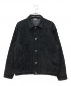 JOURNAL STANDARDジャーナルスタンダード）の古着「ゴートスエード トラッカージャケット」｜ブラック