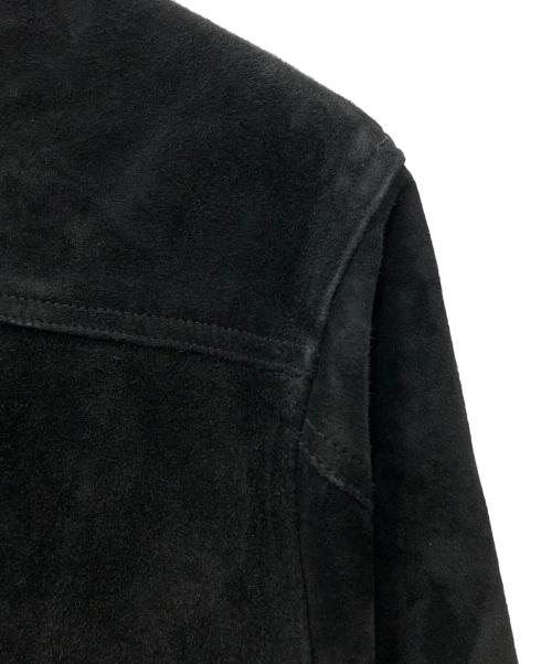 JOURNAL STANDARD（ジャーナルスタンダード）JOURNAL STANDARD (ジャーナルスタンダード) ゴートスエード トラッカージャケット ブラック サイズ:Lの古着・服飾アイテム