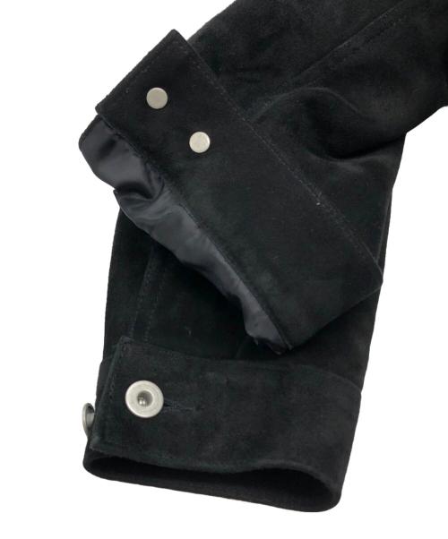JOURNAL STANDARD（ジャーナルスタンダード）JOURNAL STANDARD (ジャーナルスタンダード) ゴートスエード トラッカージャケット ブラック サイズ:Lの古着・服飾アイテム