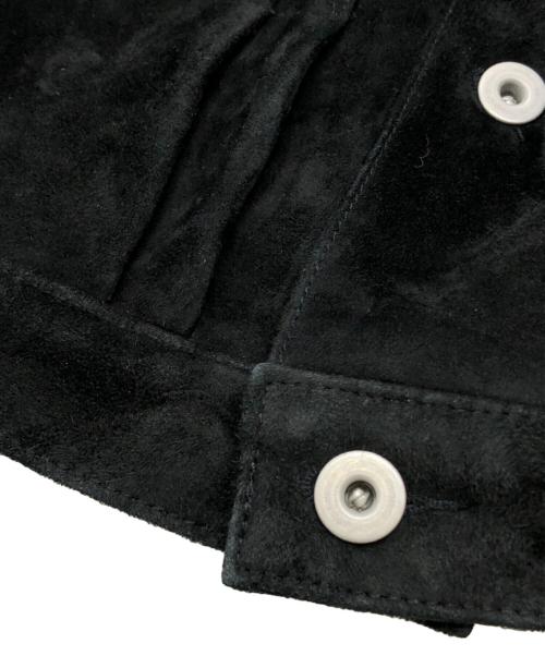 JOURNAL STANDARD（ジャーナルスタンダード）JOURNAL STANDARD (ジャーナルスタンダード) ゴートスエード トラッカージャケット ブラック サイズ:Lの古着・服飾アイテム