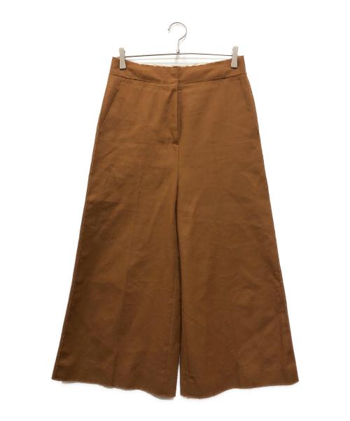 MARNI（マルニ）MARNI (マルニ) カットオフワイドパンツ ブラウン サイズ:38の古着・服飾アイテム