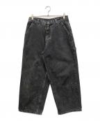 Maison Margielaメゾンマルジェラ）の古着「BLACK PAINT JEANS」｜ブラック
