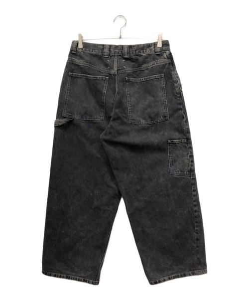 Maison Margiela（メゾンマルジェラ）Maison Margiela (メゾンマルジェラ) BLACK PAINT JEANS ブラック サイズ:W28の古着・服飾アイテム