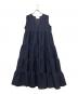 merlette（マーレット）の古着「ノースリーブワンピース」｜ネイビー