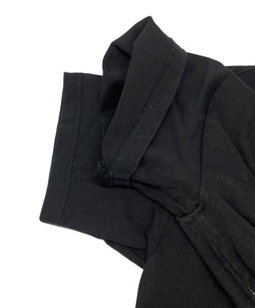 sacai（サカイ）sacai (サカイ) A.P.C. (アーペーセー) ロゴプリントTシャツ ブラック サイズ:Sの古着・服飾アイテム