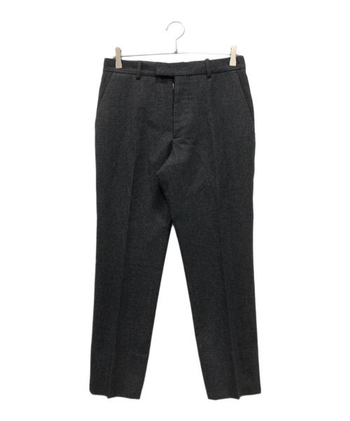 Maison Margiela（メゾンマルジェラ）Maison Margiela (メゾンマルジェラ) ウールスラックス グレー サイズ:46の古着・服飾アイテム
