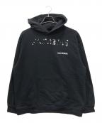 BALENCIAGAバレンシアガ）の古着「HAND DRAWN BALENCIAGA HOODIE」｜ブラック