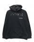 BALENCIAGA（バレンシアガ）の古着「HAND DRAWN BALENCIAGA HOODIE」｜ブラック