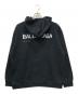 BALENCIAGA (バレンシアガ) HAND DRAWN BALENCIAGA HOODIE ブラック サイズ:S：40000円