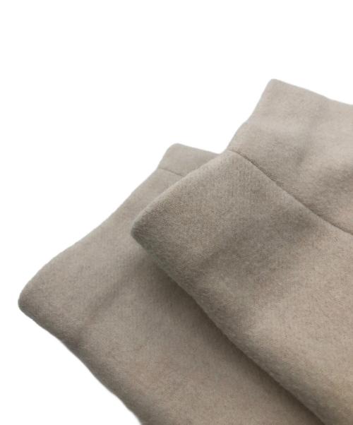 JOURNAL STANDARD（ジャーナルスタンダード）JOURNAL STANDARD (ジャーナルスタンダード) スーパー140ビーバーノーカラーショートコート アイボリー サイズ:Mの古着・服飾アイテム