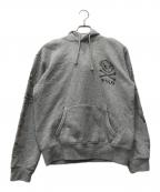 POLO RALPH LAURENポロ・ラルフローレン）の古着「ベアープリントプルオーバーパーカー」｜グレー