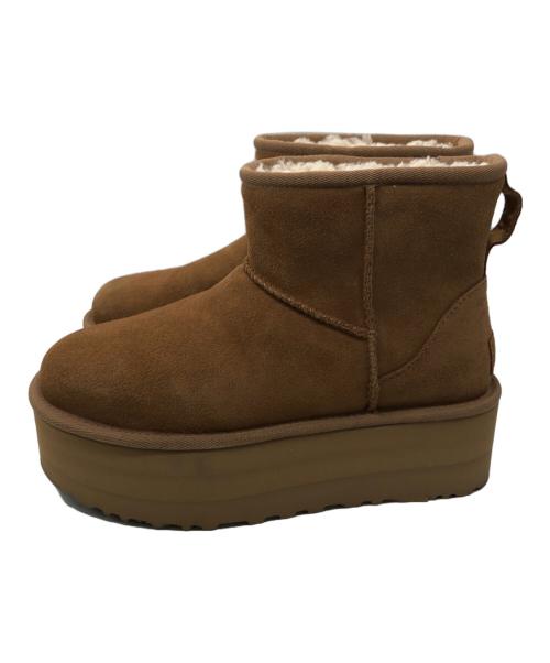UGG（アグ）UGG (アグ) Classic Mini Platform ベージュ サイズ:23cmの古着・服飾アイテム