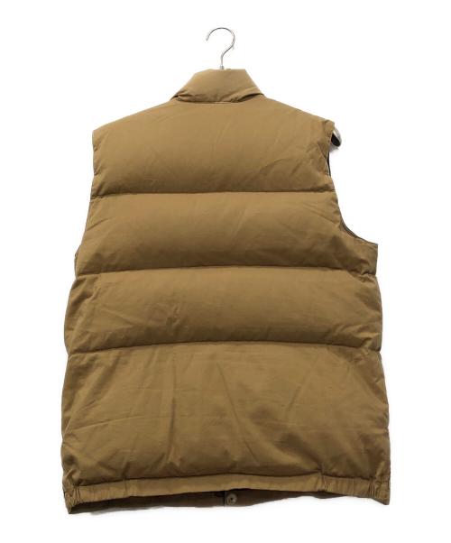 Crescent Down Works（クレセントダウンワークス）Crescent Down Works (クレセントダウンワークス) ダウンベスト ベージュ サイズ:Lの古着・服飾アイテム