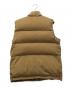 Crescent Down Works (クレセントダウンワークス) ダウンベスト ベージュ サイズ:L：10000円
