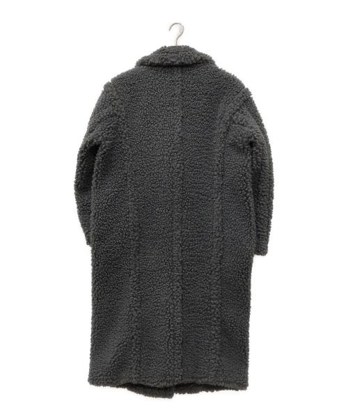 UGG（アグ）UGG (アグ) ボアダブルロングコート ブラック サイズ:Sの古着・服飾アイテム